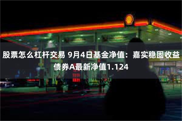 股票怎么杠杆交易 9月4日基金净值：嘉实稳固收益债券A最新净值1.124